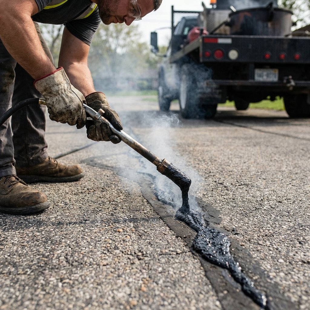 Crack repair detail